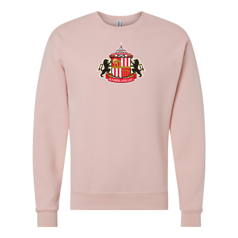 Men's  Sunderland AFC Soccer JERZEES NuBlend Crewneck Sweatshirt
